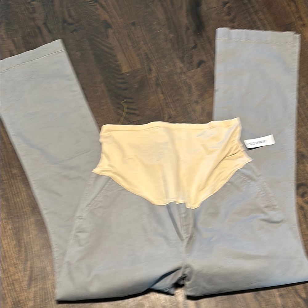 NWT Old Navy Grey maternity pants 16 L